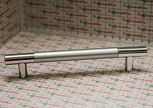 Ручка Рейлинг 160мм пластик (хром)