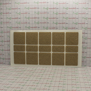 Подпятник фетровый 40х40/20х40мм (10/5шт)