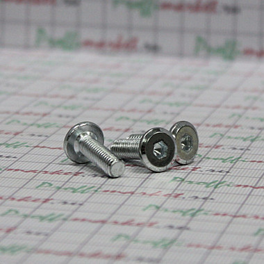 Винт плоский с внутр. шестигр. М6*20 цинк, DIN 7420