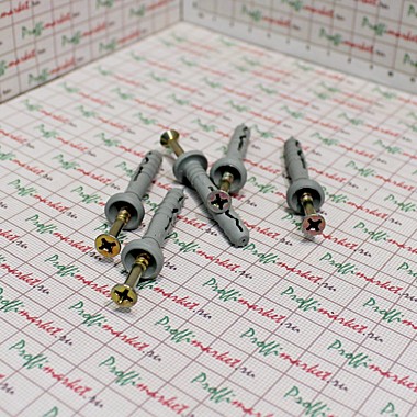Дюбель-гвоздь гриб 6*40 61шт